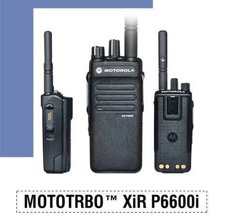 Bộ đàm Motorola XiR P6600i hình 2